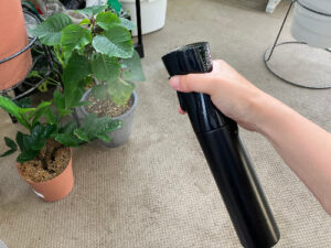 微細ミストが噴射できる霧吹き